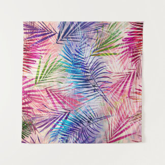 Tenture Motif de basculement Feuilles d'aquarelle Abstrait