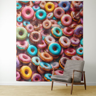 Tenture Motif de beignet délicieux