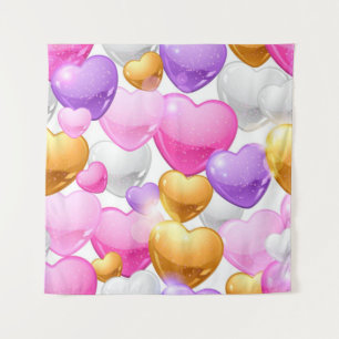 Tenture Motif de coeur