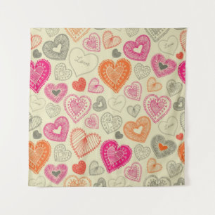 Tenture Motif de coeur