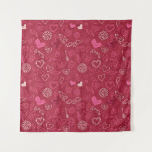 Tenture Motif de coeur