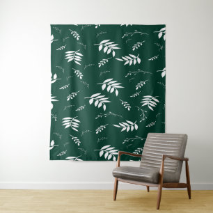 Tenture motif de feuille