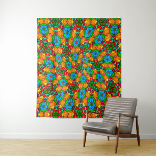 Tenture Motif de fleurs esthétiques
