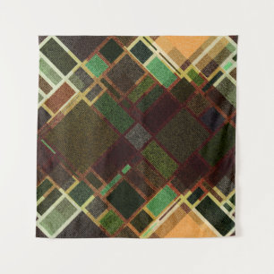 Tenture Motif de fond sans couture. Rétro abstrait diagon