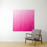 Motif de maille géométrique à dégradé rose vif