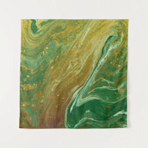 Tenture Motif en marbre liquide