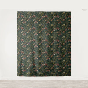 Tenture Motif floral vintage Chèvrefeuille de William Morr
