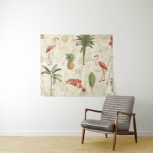 Tenture Motif floridien tropical