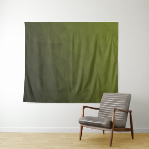 Tenture Motif géométrique du maillage vert de l'Armée