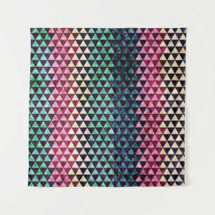Tenture Motif géométrique triangle vintage sans couture