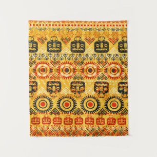 Tenture Motif homogène tribal