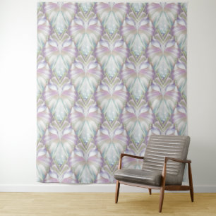 Tenture Motif Oracle Owl Pastel Purple
