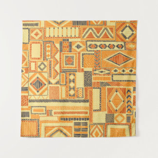 Tenture Motif sans couture brodé Bohème