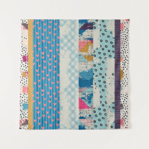 Tenture Motif sans couture, carreaux patchwork.
