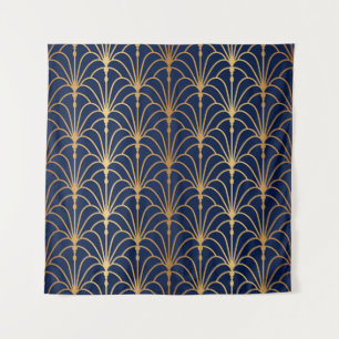 Tenture Motif sans couture d'éventail. Style chinois, japo