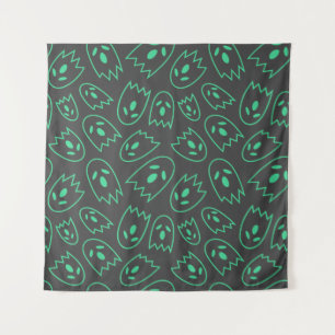 Tenture Motif sans couture Épouvantable H (Style: 2)