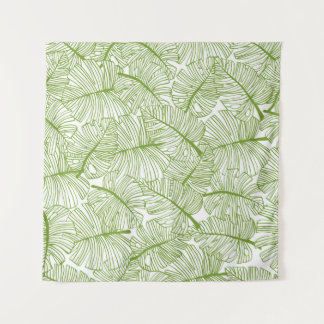 Tenture Motif sans couture Monstera feuille arrière - plan