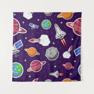 Tenture Motif spatial