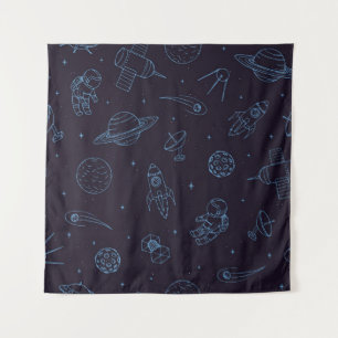 Tenture Motif spatial