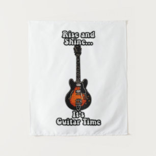 Tenture mots de guitare positifs pour les joueurs de guita