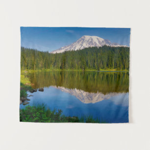 Tenture Mt. Rainier and Reflection Lake