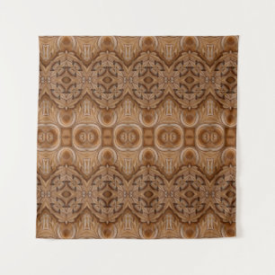 Tenture Mur en bois sculpté closeabstraite, antique, antiq