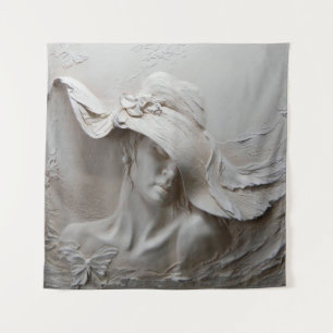 Tenture murale 3d illusion 3d, arrière - plan, art, murale