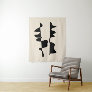 Tenture Murale "Abstrait Dual Face"