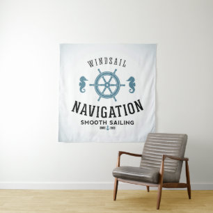 Tenture Murale Affiche de navigation de Windsail