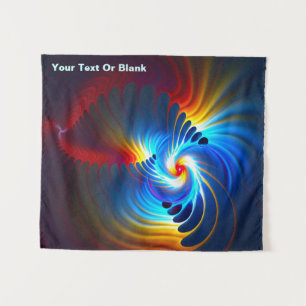 Tenture Murale Bleu gravitationnel