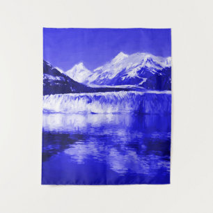 Tenture Murale Bleu Moyen Glacier Bay