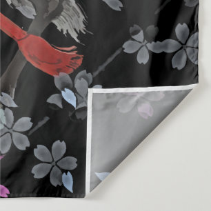 Tenture Murale Carré samouraï (57" x 57")