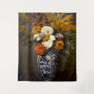 Tenture Murale Cezanne - Dahlias