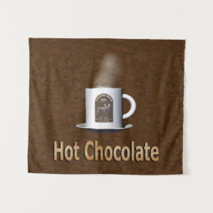 Tenture Murale Chocolat chaud