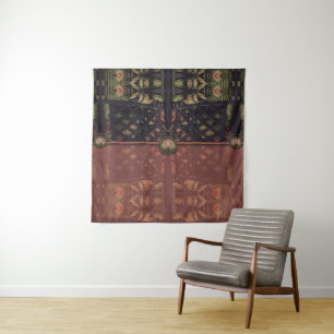 Tenture Murale Clutch de latticulation tropicale