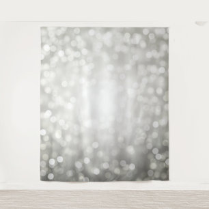 Tenture Murale Fond élégant pour photos avec lumières bokeh argen