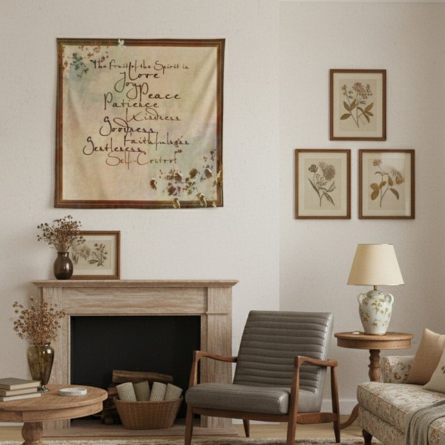 Tenture Murale Fruit de l'Esprit (Créateur téléchargé)