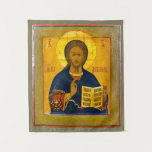 Tenture Murale Jésus Christ Icône russe