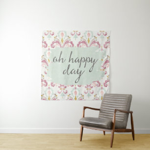 Tenture Murale Jour heureux doux de Deco VI oh