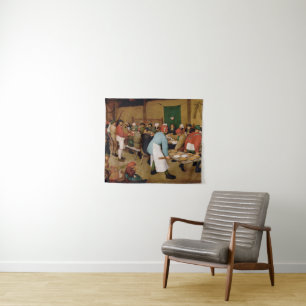 Tenture Murale Le Mariage paysan de Pieter Bruegel l'Ancien