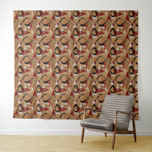 Tenture Murale Moderne du milieu du siècle   Style des cinquante 