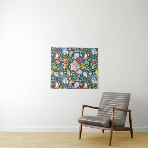 Tenture Murale Motif sans couture japonais