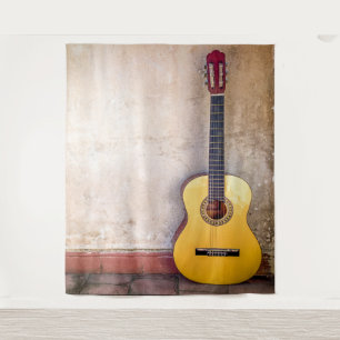 Tenture Musique moderne de guitare acoustique urbaine de c