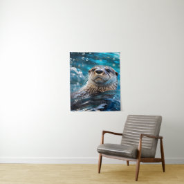 Tenture Natation en Otter