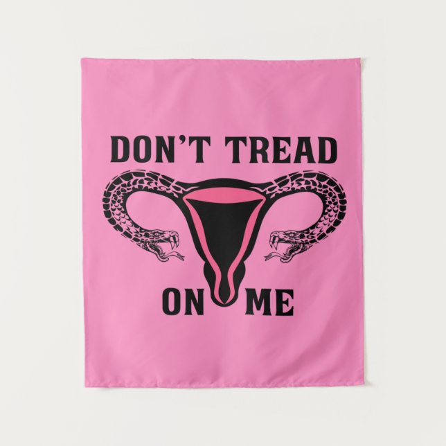 Tenture Ne me trompe pas sur Uterus (Devant)