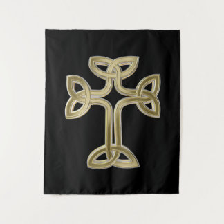 Tenture nœud de croix celtique