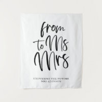 Noir et blanc Ms à Mme Fête des mariées Contexte