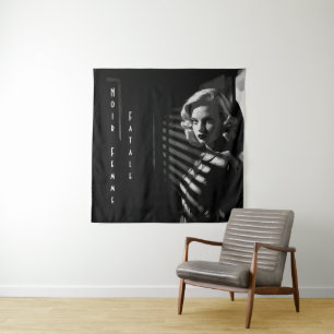 Tenture Noir Femme Fatale