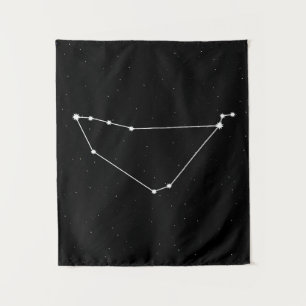 Tenture Noir moderne et Pentecôte de constellation de