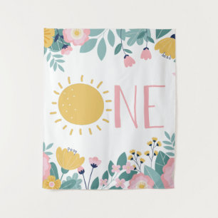 Tenture Notre Petit Boho Floral Petit Soleil